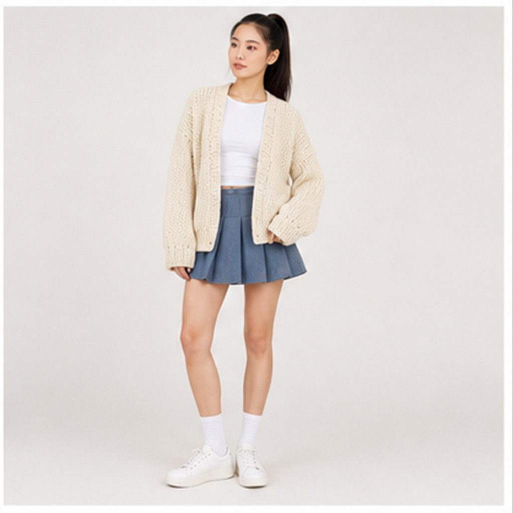Women Trendy Fall Fashion Cozy Chunky Knit, Long Sleeve Outerwear Jacket, Oversized Drop Shoulder, Winter Clothing for Casual