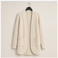 Women's Long Sleeve Open Front with Pockets Long Cardigans for Women Lightweight Soft Casual Dressy Loose Fit Cardigan Sweate