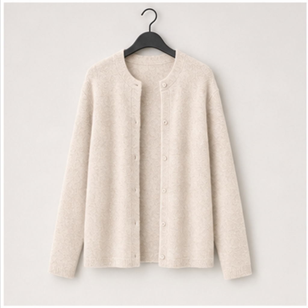 Women's Oversized Button Down Long Sleeve Cardigans Spring Outfits Travel Holiday Clothes - front view