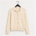 Women's Crewneck Cardigan - front view
