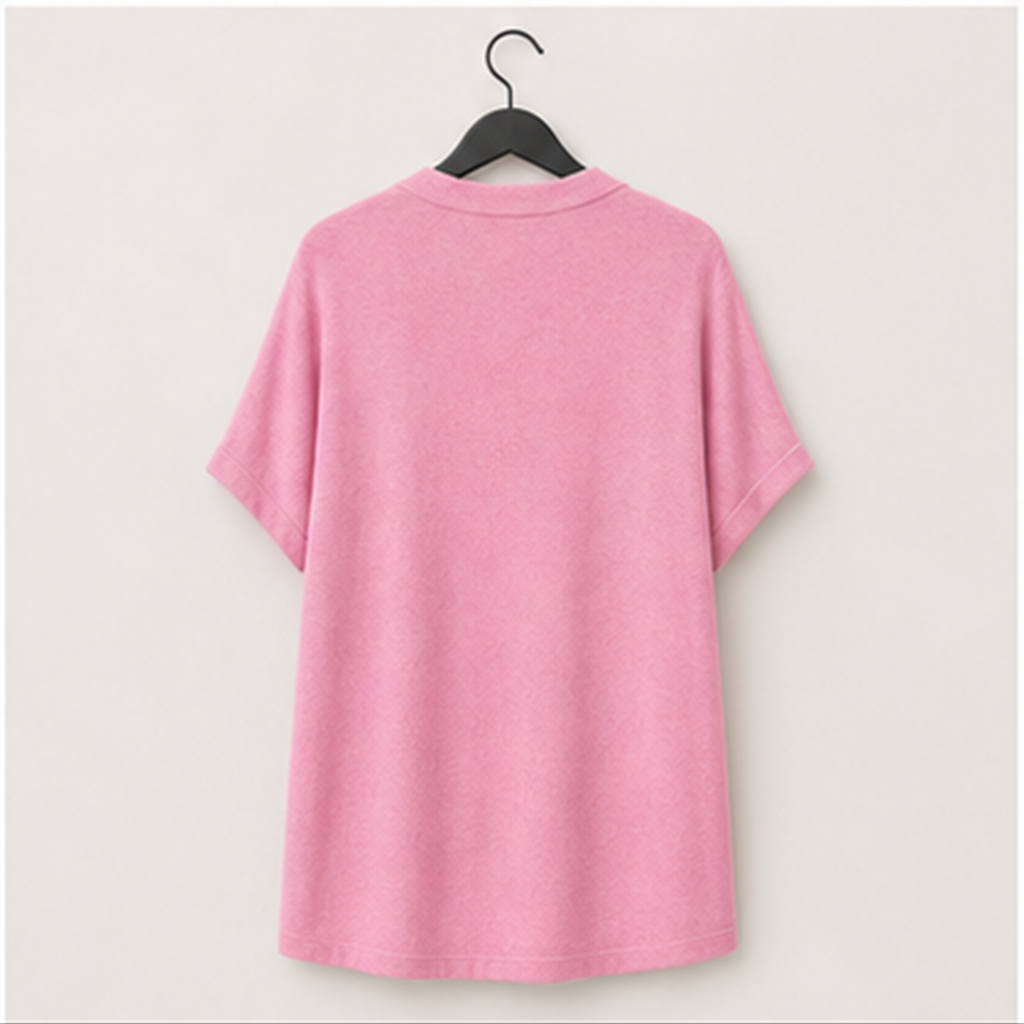 Women's Short Sleeve Cardigan Summer Fashion Top Casual Dressy Loose Lightweight Cardigans with Pockets - back view