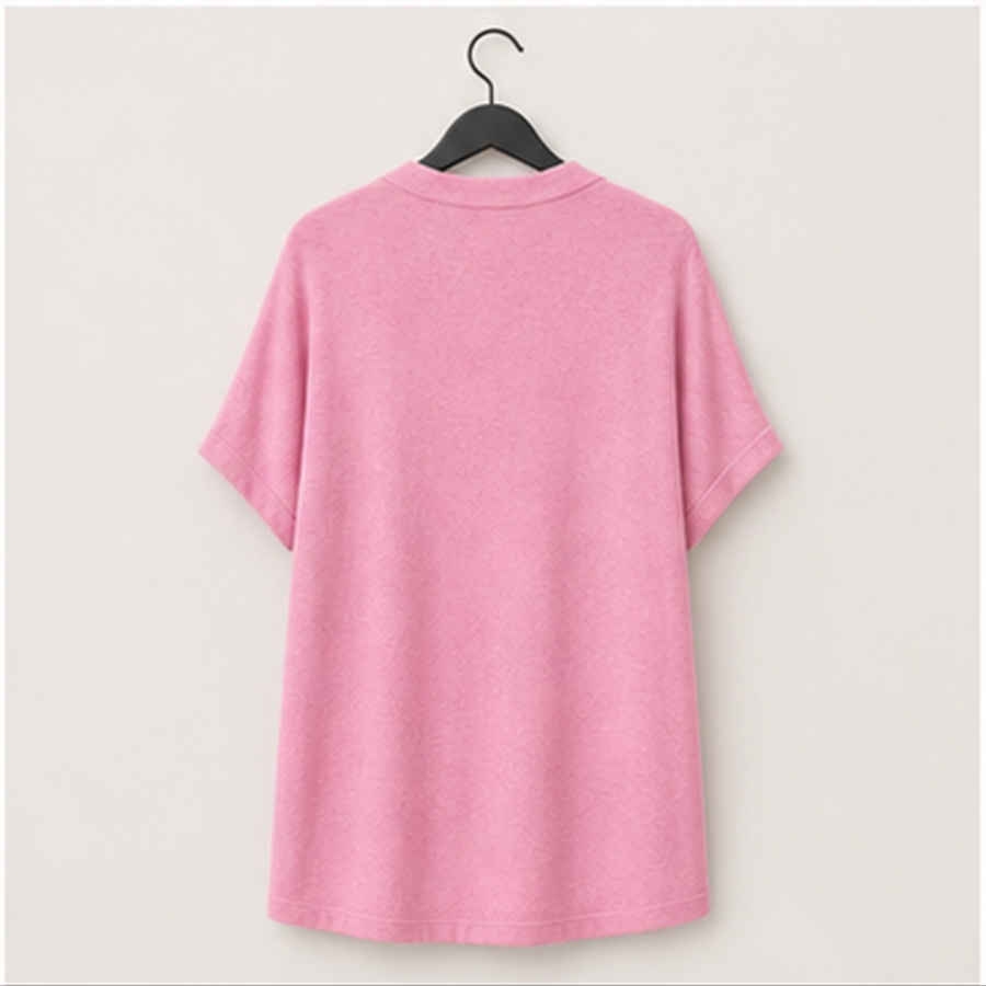 Women's Short Sleeve Cardigan Summer Fashion Top Casual Dressy Loose Lightweight Cardigans with Pockets - back view